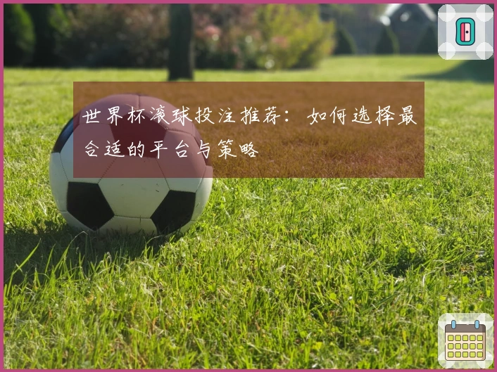 世界杯滚球投注推荐：如何选择最合适的平台与策略