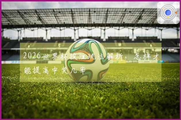 2026世界杯投注玩法解析，怎样才能提高中奖几率