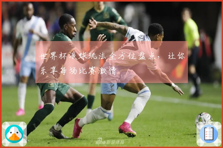 世界杯滚球玩法全方位盘点，让你乐享每场比赛激情
